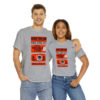 *Tee –Disco Tres Chic – Trouble Funk, EU – Orange Fire Print on 4 Color Options - Image 35