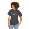 OSGOGO – Orange Fire & White Print Tee - Image 29