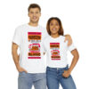 *Tee –Celebrity Hall – Rare Essence, Sluggo, Salt N Pepa – Pink & Orange Print on 4 Color Options - Image 8