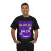 *Tee – Cheriy’s – Ayre Rayde, AM-FM & Hot, Cold, Sweat – Electric Purple Print on 4 Color Options
