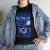 *Tee –Disco Tres Chic – Trouble Funk, EU – Stinky Blue Print on 4 Color Options - Image 7