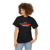 OSGOGO – Orange Fire & White Print Tee - Image 2