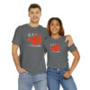 OSGOGO – Orange Fire, White & Grey Print Tee - Image 17