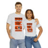 *Tee –Disco Tres Chic – Trouble Funk, EU – Orange Print on 4 Color Options - Image 17