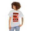 *Tee –Disco Tres Chic – Trouble Funk, EU – Orange Fire Print on 4 Color Options - Image 11