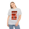 *Tee –Disco Tres Chic – Trouble Funk, EU – Orange Fire Print on 4 Color Options - Image 12