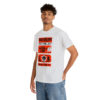 *Tee –Disco Tres Chic – Trouble Funk, EU – Orange Fire Print on 4 Color Options - Image 14