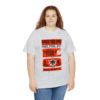 *Tee –Disco Tres Chic – Trouble Funk, EU – Orange Fire Print on 4 Color Options - Image 15