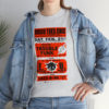 *Tee –Disco Tres Chic – Trouble Funk, EU – Orange Fire Print on 4 Color Options - Image 16