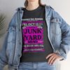 *Tee – Pomonkey Ball Diamond – Junk Yard – Electric Purple Magenta Print on 4 Color Options - Image 25