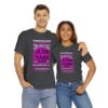 *Tee – Pomonkey Ball Diamond – Junk Yard – Electric Purple Magenta Print on 4 Color Options - Image 26