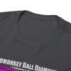 *Tee – Pomonkey Ball Diamond – Junk Yard – Electric Purple Magenta Print on 4 Color Options - Image 27
