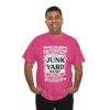 *Tee – Pomonkey Ball Diamond – Junk Yard – White Print on 12 Color Options - Image 82