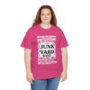 *Tee – Pomonkey Ball Diamond – Junk Yard – White Print on 12 Color Options - Image 87