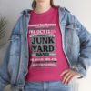 *Tee – Pomonkey Ball Diamond – Junk Yard – Grey Print on 12 Color Options - Image 97