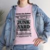 *Tee – Pomonkey Ball Diamond – Junk Yard – Grey Print on 12 Color Options - Image 79