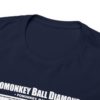 *Tee – Pomonkey Ball Diamond – Junk Yard – White Print on 12 Color Options - Image 72