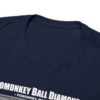 *Tee – Pomonkey Ball Diamond – Junk Yard – Grey Print on 12 Color Options - Image 81