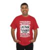 *Tee – Pomonkey Ball Diamond – Junk Yard – White Print on 12 Color Options - Image 91