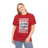 *Tee – Pomonkey Ball Diamond – Junk Yard – White Print on 12 Color Options - Image 93