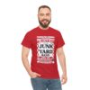 *Tee – Pomonkey Ball Diamond – Junk Yard – White Print on 12 Color Options - Image 94