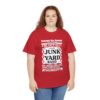 *Tee – Pomonkey Ball Diamond – Junk Yard – White Print on 12 Color Options - Image 96