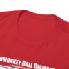 *Tee – Pomonkey Ball Diamond – Junk Yard – White Print on 12 Color Options - Image 99