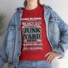 *Tee – Pomonkey Ball Diamond – Junk Yard – Grey Print on 12 Color Options - Image 106