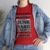 *Tee – Pomonkey Ball Diamond – Junk Yard – Grey Print on 12 Color Options - Image 106