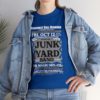 *Tee – Pomonkey Ball Diamond – Junk Yard – Grey Print on 12 Color Options - Image 70