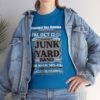 *Tee – Pomonkey Ball Diamond – Junk Yard – Grey Print on 12 Color Options - Image 52