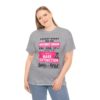 *Tee – NW Gardens – Mass Extinction – Pink Print (White Letters) on 4 Color Options - Image 30