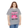 *Tee – NW Gardens – Mass Extinction – Pink Print (White Letters) on 4 Color Options - Image 33