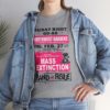 *Tee – NW Gardens – Mass Extinction – Pink Print (White Letters) on 4 Color Options - Image 34
