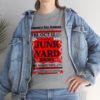 *Tee – Pomonkey Ball Diamond – Junk Yard – Red Print on 4 Color Options - Image 34