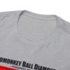 *Tee – Pomonkey Ball Diamond – Junk Yard – Red Print on 4 Color Options - Image 36