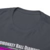 *Tee – Pomonkey Ball Diamond – Junk Yard – Electric Purple Magenta Print on 4 Color Options - Image 36