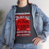 *Tee – Pomonkey Ball Diamond – Junk Yard – Red Print on 4 Color Options - Image 34