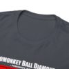 *Tee – Pomonkey Ball Diamond – Junk Yard – Red Print on 4 Color Options - Image 36