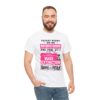 *Tee – NW Gardens – Mass Extinction – Pink Print (White Letters) on 4 Color Options - Image 4