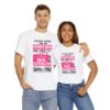 *Tee – NW Gardens – Mass Extinction – Pink Print (White Letters) on 4 Color Options - Image 8