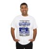 *Tee – NW Gardens – Mass Extinction – Blue Print (White Letters) on 4 Color Options
