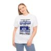 *Tee – NW Gardens – Mass Extinction – Blue Print (White Letters) on 4 Color Options - Image 3