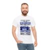 *Tee – NW Gardens – Mass Extinction – Blue Print (White Letters) on 4 Color Options - Image 4