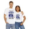*Tee – NW Gardens – Mass Extinction – Blue Print (White Letters) on 4 Color Options - Image 8