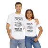 *Tee – Odyssey – Rare Essence – White Print on 12 Color Options - Image 17