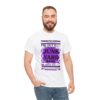 *Tee – Pomonkey Ball Diamond – Junk Yard – Dark Purple Print on 4 Color Options - Image 4