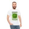 *Tee – Pomonkey Ball Diamond – Junk Yard – Apple Green Print on 4 Color Options - Image 4