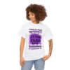 *Tee – Pomonkey Ball Diamond – Junk Yard – Dark Purple Print on 4 Color Options - Image 2