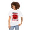 *Tee – Pomonkey Ball Diamond – Junk Yard – Red Print on 4 Color Options - Image 2
